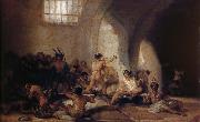 Francisco Goya The Madhouse oil painting on canvas